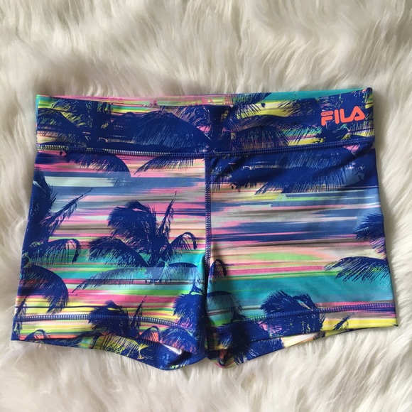 Fila Pants - Fila Multicolor Women's Shorts